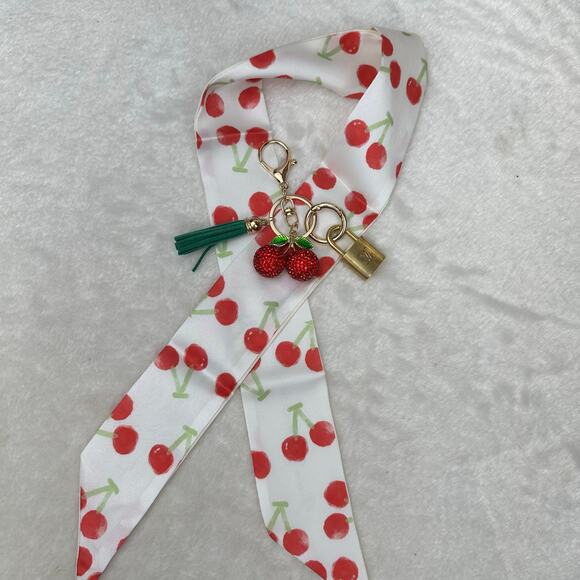 Louis Vuitton Vintage Key on charm w/
scarf looks similar to collab Murakami - Picture 3 of 5
